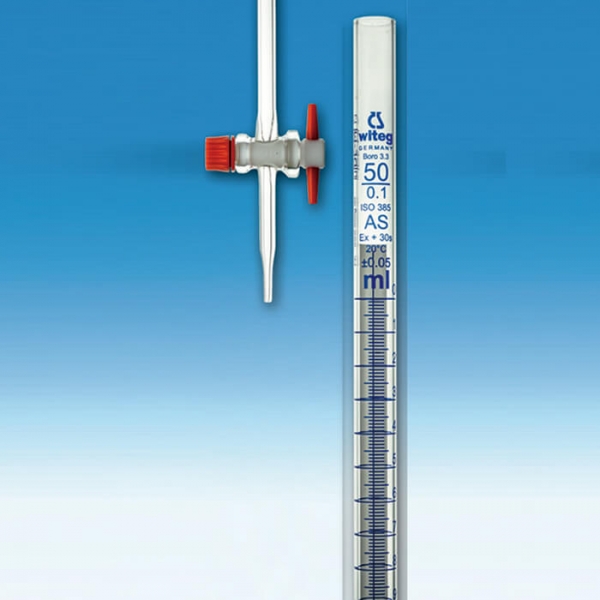 Witeg 滴定管AS級 無序號 TF栓 - 實器時代
